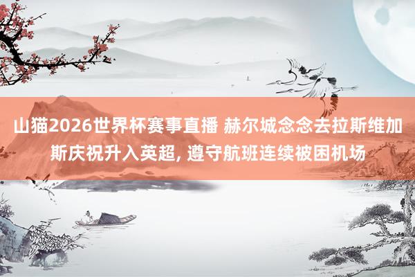 山猫2026世界杯赛事直播 赫尔城念念去拉斯维加斯庆祝升入英超, 遵守航班连续被困机场